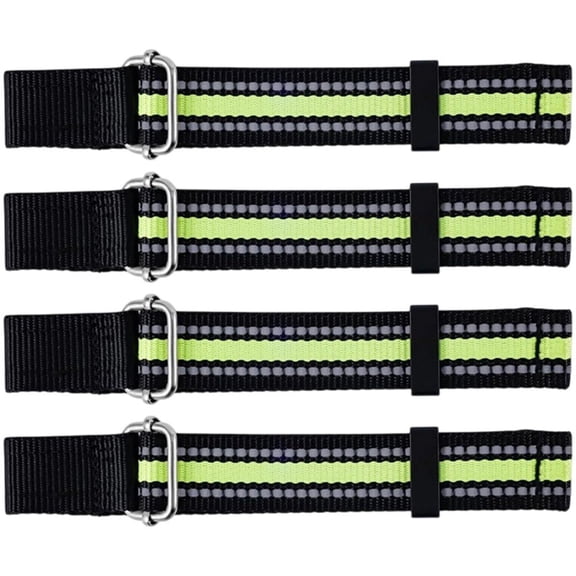 Ski Brake Retainer Strap 4pcs Reusable Snowboard Brake Retainers Adjustable Binding Brake Retainer Bands For Outdoor Sports