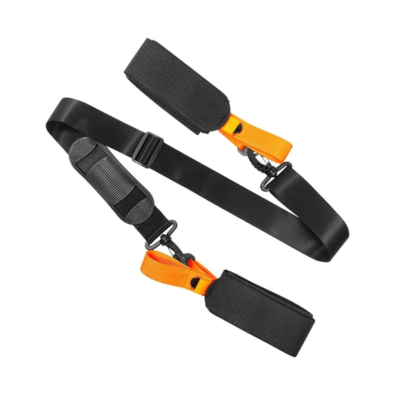 Ski Carry Strap For Transport Skis Sleds Snowboard Shoulder Strap Light Weight