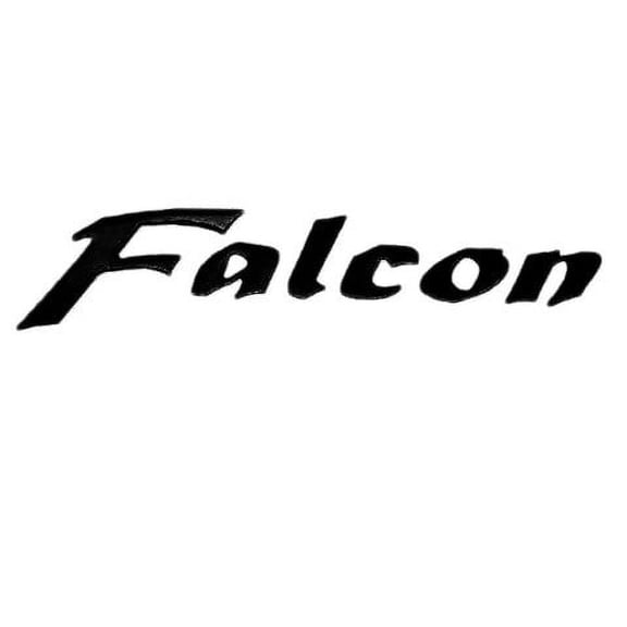 Ski Centurion Boat Decal | Glossy Black Falcon Sticker