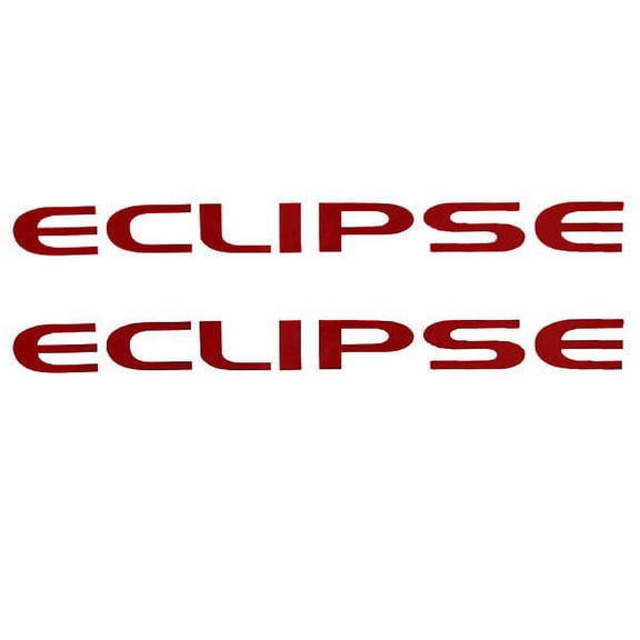 Ski Centurion Boat Decals | Eclipse Red Vinyl 12 1/4 Inch (Set of 2)