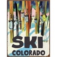 thumbnail image 1 of Ski Colorado Metal Sign, 1 of 1