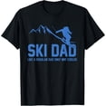 thumbnail image 1 of Ski Dad Funny Skiier Snowy Adventure Skiing Lovers Quote Gag T-Shirt, 1 of 4