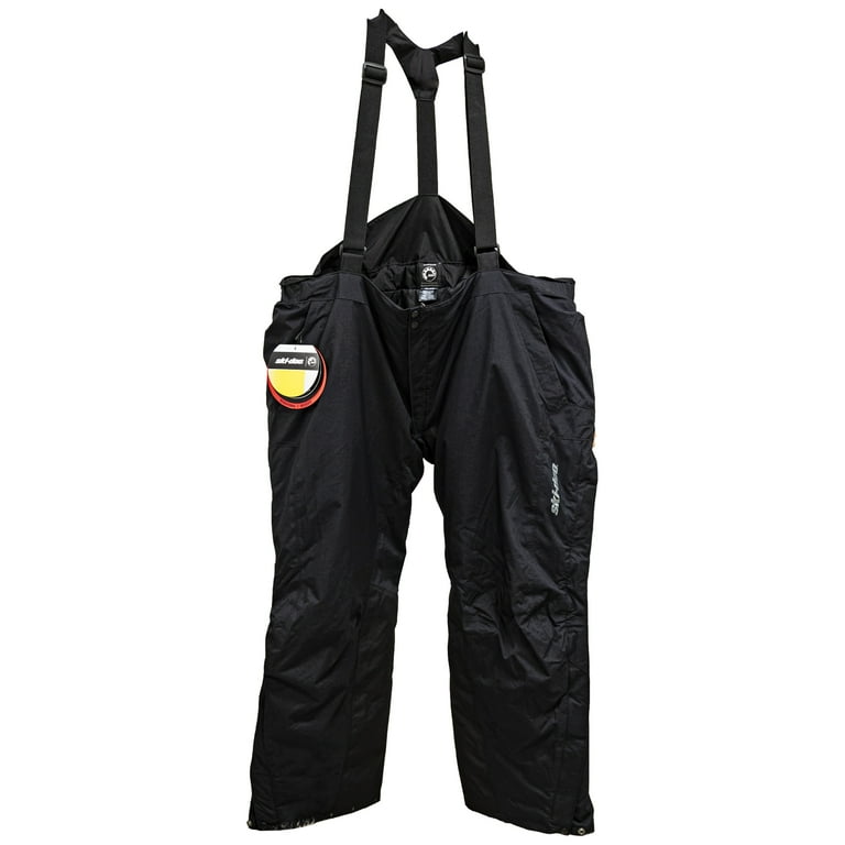 Ski Doo 4406071690 Mens Trail Highpants Snowmobile Bibs Waterproof Storm Gaiters Black