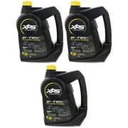 Ski-Doo 9779127 Can-Am XPS 2-Stroke Full Synthetic Oil 1 Gallon 600 850 3 Pack
