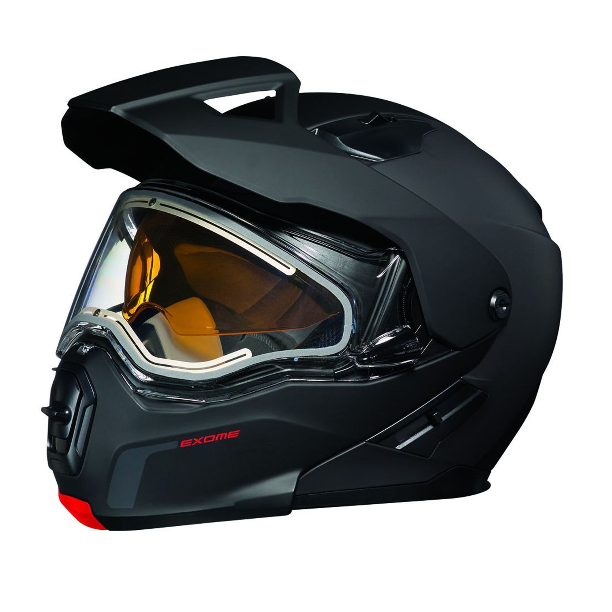 Ski-Doo Exome Sport Snowmobile Modular Helmet Charcoal Grey Black 9290361207