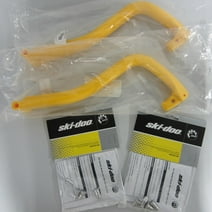 Ski-Doo Handle Loop Toe-Flex Pilot Plastic YELLOW Pair AND Rivet Hardware Kit!