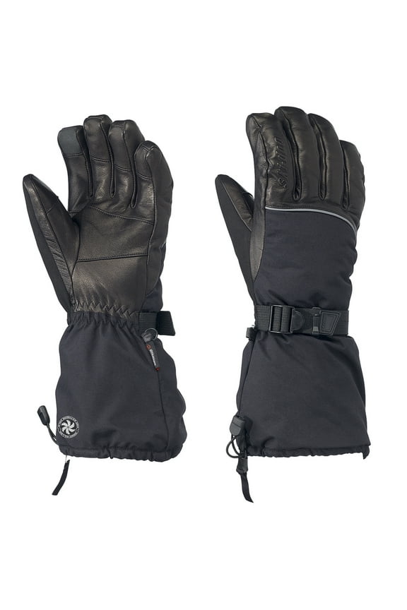 Absolute 0 Gauntlet Snowmobile Gloves Black 4463170490