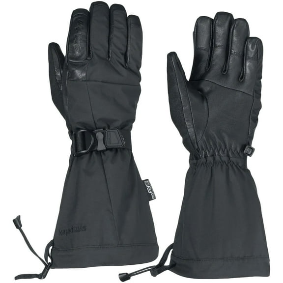 Ski-Doo BC Aspect Long Gauntlet Snowmobile Gloves Black 4463520990