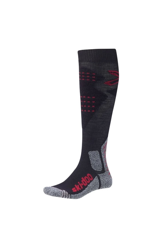 Mens Performance Midweight Snowmobile Socks Brick Black 4545970633