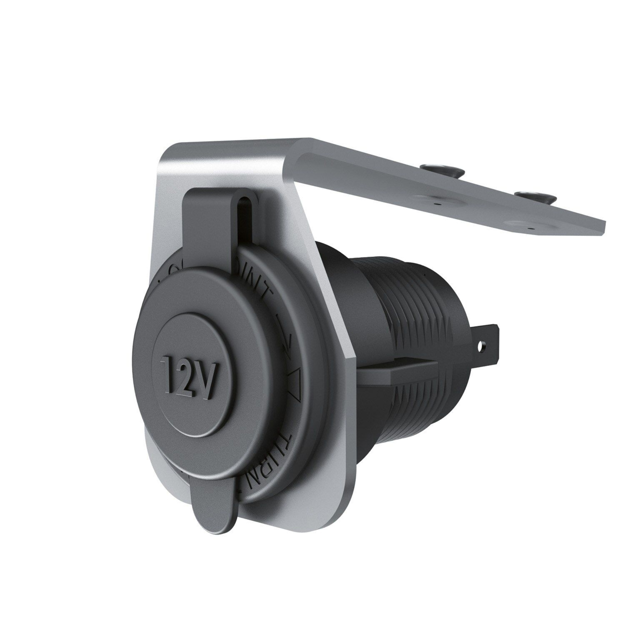 EverStart Plus Auto Auxiliary Dual 12 Volt Power Outlet, Black