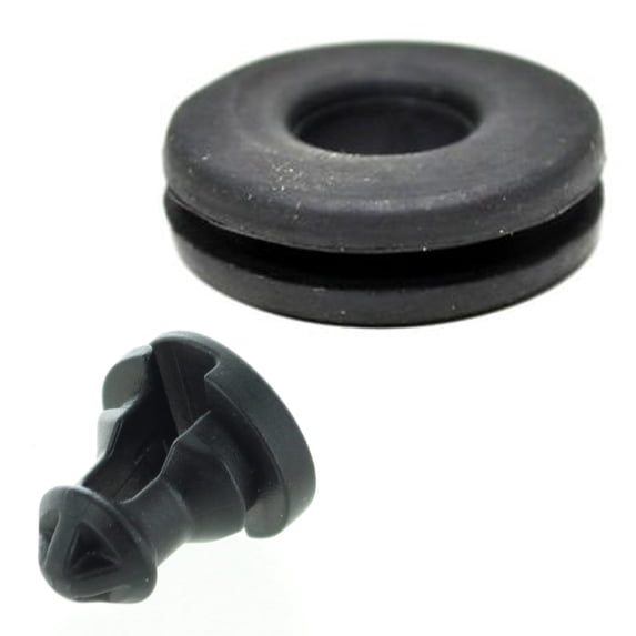 Ski-Doo New OEM Grommet With Button, 517304744 + 517303756