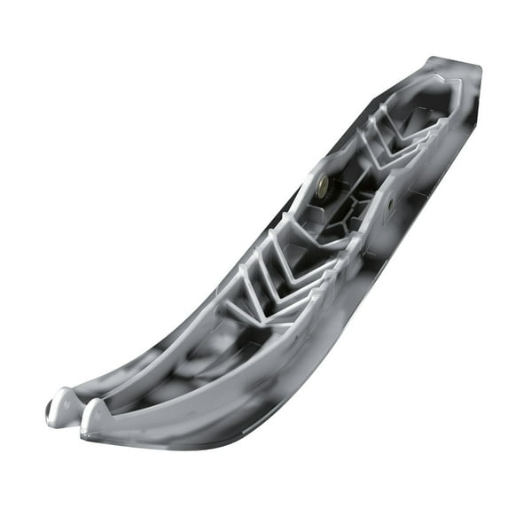 Ski-Doo New OEM, Pilot DS-2 Black / White Deep Snow Performance Ski, 505073279