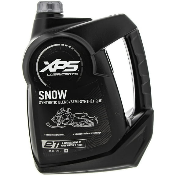 Ski-Doo OEM XPS 2T Snow Synthetic Blend Oil Gallon, 779448, 9779448