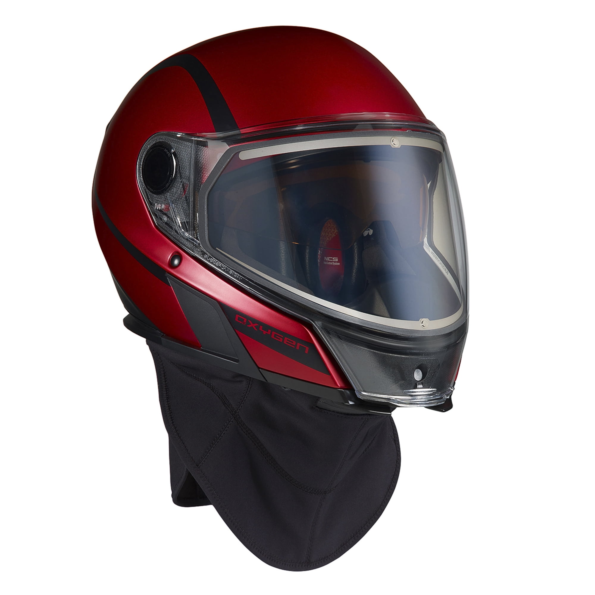 Ski-Doo Oxygen SE Full Face Snowmobile Helmet Lava Red 9290270417
