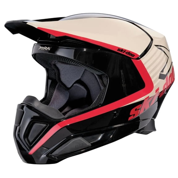 Ski-Doo  Pyra X-Team Edition Snow Helmet Lightweight Hi-Max Vent FMVSS 218 Brick Red - 9290891233