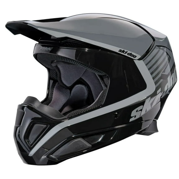 Ski-Doo Pyra X-Team Edition Snowmobile Helmet Charcoal Grey 9290891607