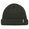 thumbnail image 1 of Ski-Doo Short Roll Knit Beanie Hat Green 4548120070, 1 of 4