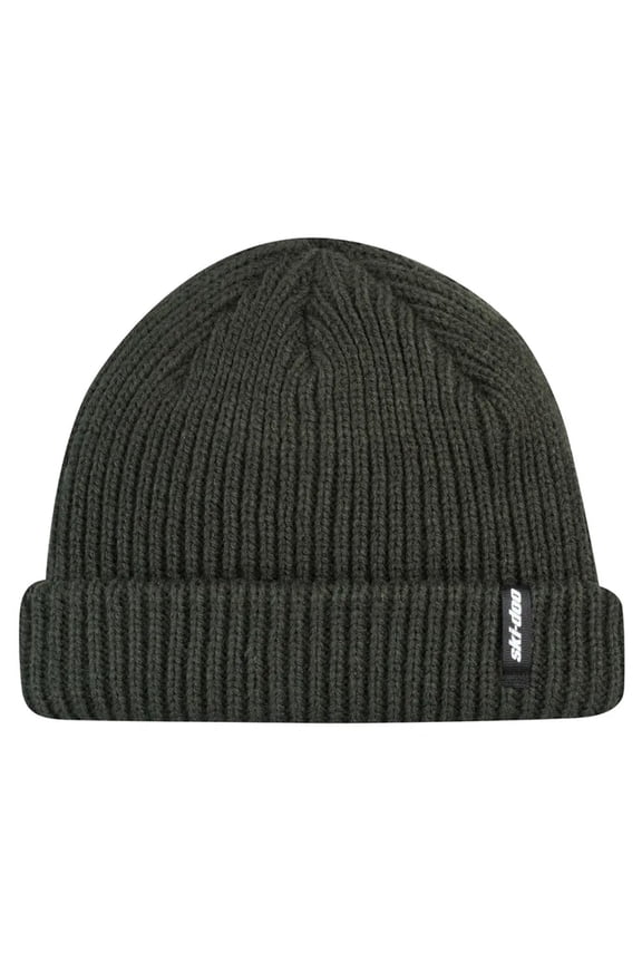 Short Roll Knit Beanie Hat Green 4548120070