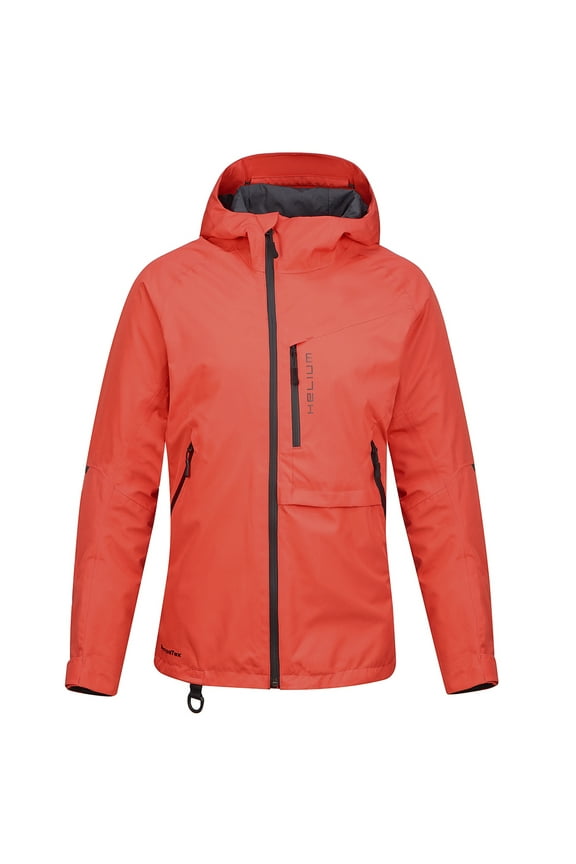 Womens Helium Snowmobile Jacket Powderskirt Water Windproof Coral - Large 4408920913
