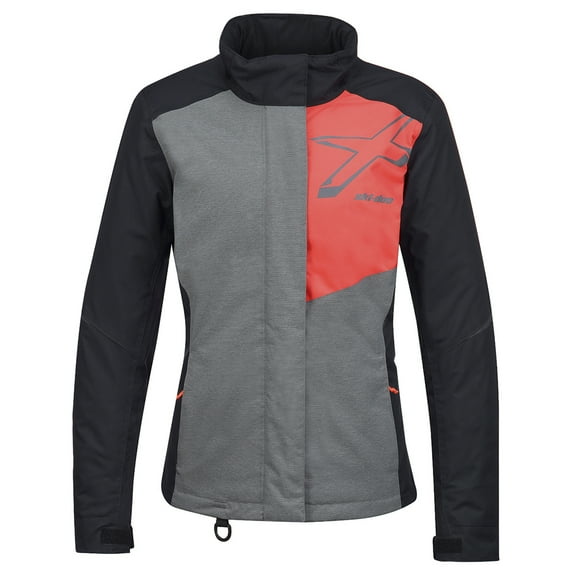 Ski-Doo Womens Holeshot Snowmobile Jacket Wind Waterproof Insulated Coral - Small 4408930413