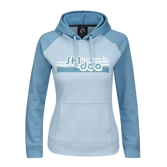 Ski-Doo  Womens Pullover Hoodie Sweatshirt Semi-Fitted Warm Comfortable Blue - XX-Large 4544141480