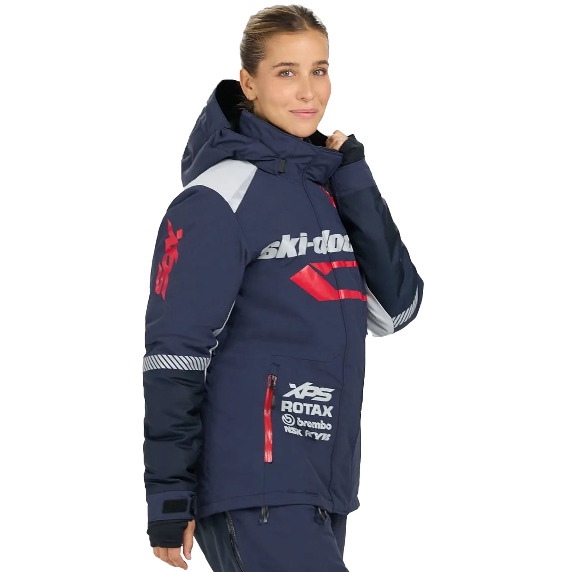 Ski-Doo Womens X-Team Snowmobile Jacket Warm Water Resistant Ski-Doo Womens X-Team Snowmobile Jacket Warm Water Resistant