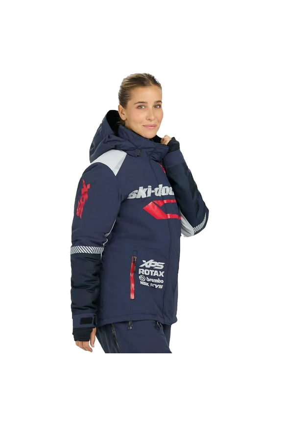 Womens X-Team Snowmobile Jacket Insulated Water Resistant Dark Navy - X-Large 4409451216
