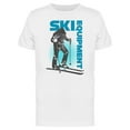 thumbnail image 1 of Ski Equipment  T-Shirt Men -Image by Shutterstock, Male XX-Large, 1 of 2