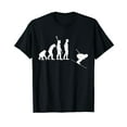thumbnail image 1 of Ski Evolution Skiing - Skier T-Shirt, 1 of 5