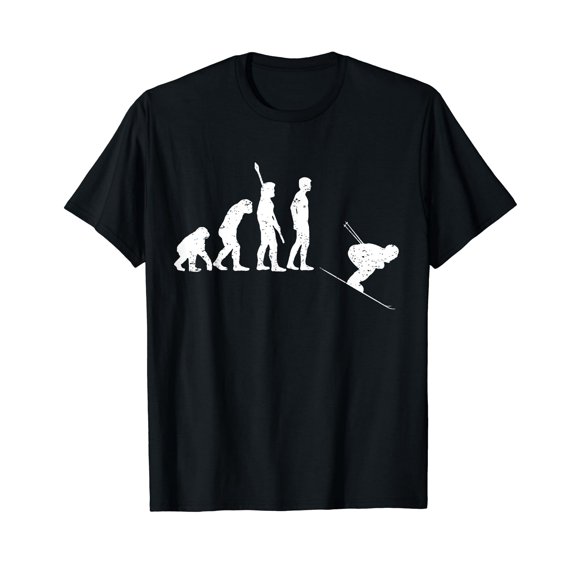 Ski Evolution Skiing - Skier T-Shirt