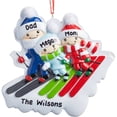 thumbnail image 1 of Ski Family Personalized Christmas Ornament, Assorted Family Size, 1 of 1