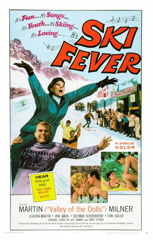 Ski Fever U Canvas Art - (24 x 36)