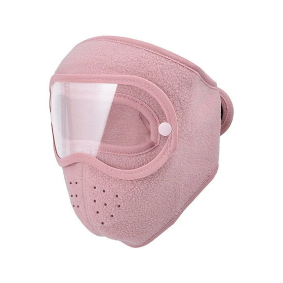 Ski Full Face Mask under $5! Bzdzmqm Ski Full Face Mask Windproof Fleece, Winter Warm Balaclava With Goggles, Riding Motorcycle Mask, Cold Weather Protection Gear, Anti-Fog Protective Mirror Mask