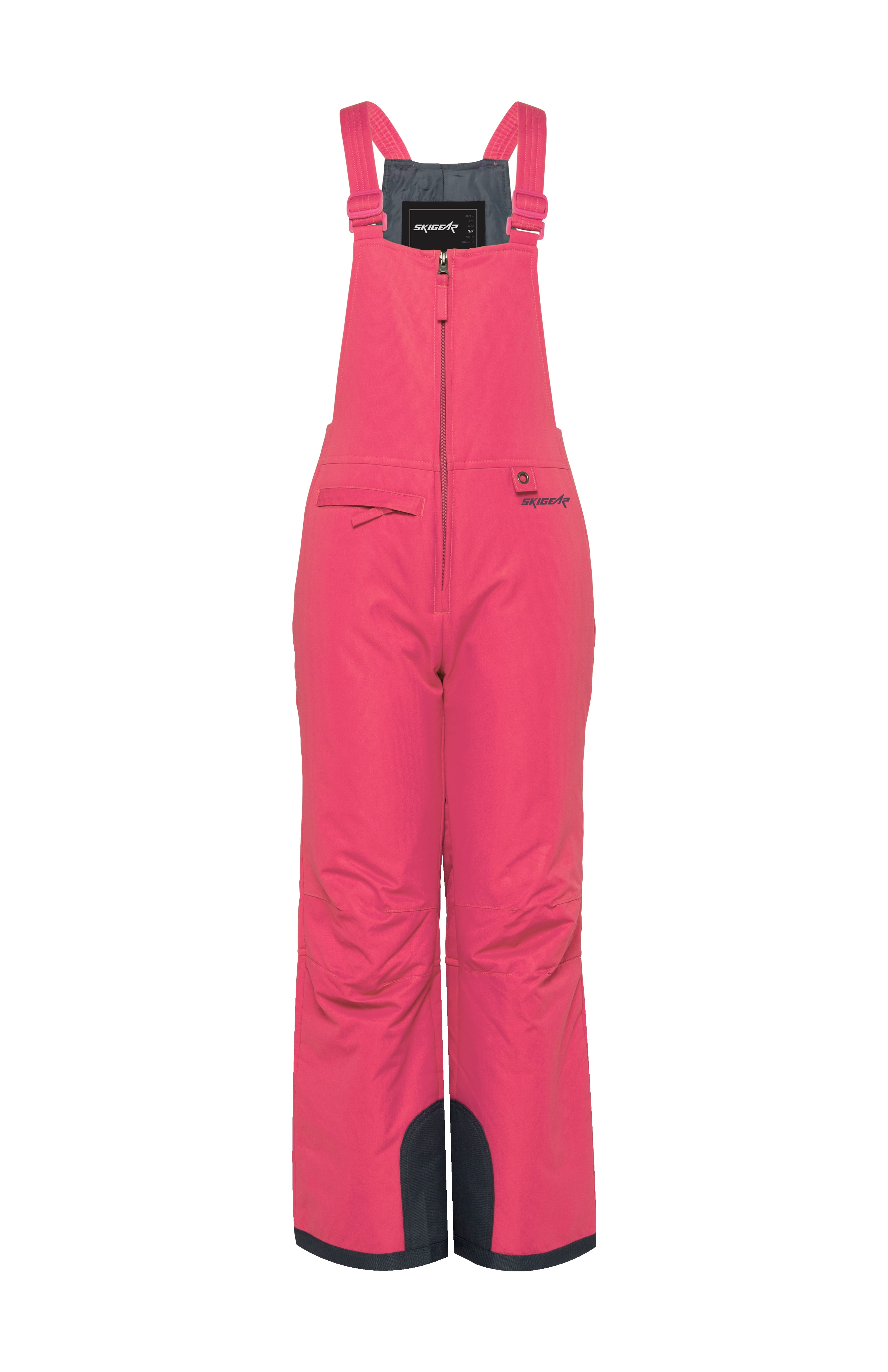 Ski Gear by Arctix Youth Insulated Snow Bib Overalls Xsmall, Fuchsia