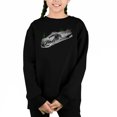 thumbnail image 1 of Ski - Girl's Word Art Crewneck Sweatshirt, 1 of 3