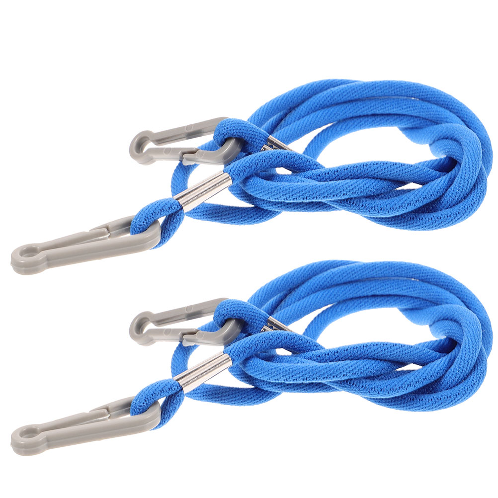 Ski Glove Lanyard Winter Mitten Lanyards Holder Clips Nylon for