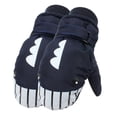 thumbnail image 1 of Ski Gloves Full Finger Gloves Non Slip Warm Gloves Riding Fleece Lined Mittens, 1 of 21