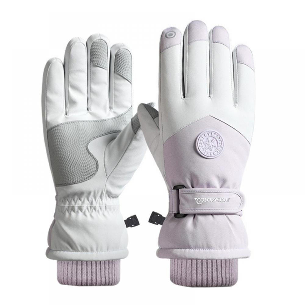 Ski Gloves for Men Women 3M Snow Gloves Waterproof Insulated