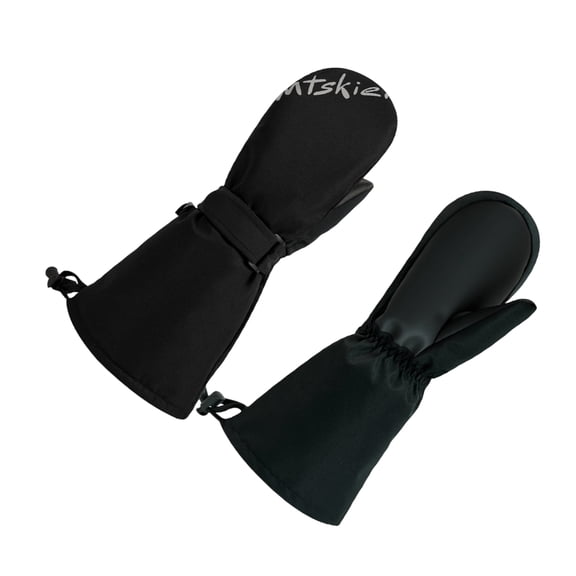 Ski Gloves Thermal Insulated NonSlip Grip Snow Play Gloves for Winter Sports Cold Weather Activity