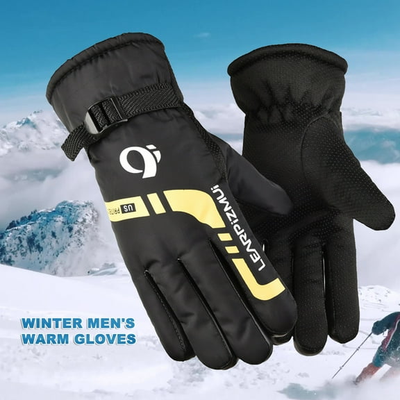 Ski Gloves,Waterproof Mens Womens Ski Gloves,Winter Warm 3M Thinsulate Snow Gloves Snowboard Gloves Snowmobile Gloves