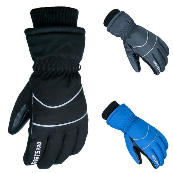 Ski Gloves Waterproof Touchscreen Snowboard Gloves, Warm Winter Snow Gloves for Cold Weather, Fits Both Men & Women