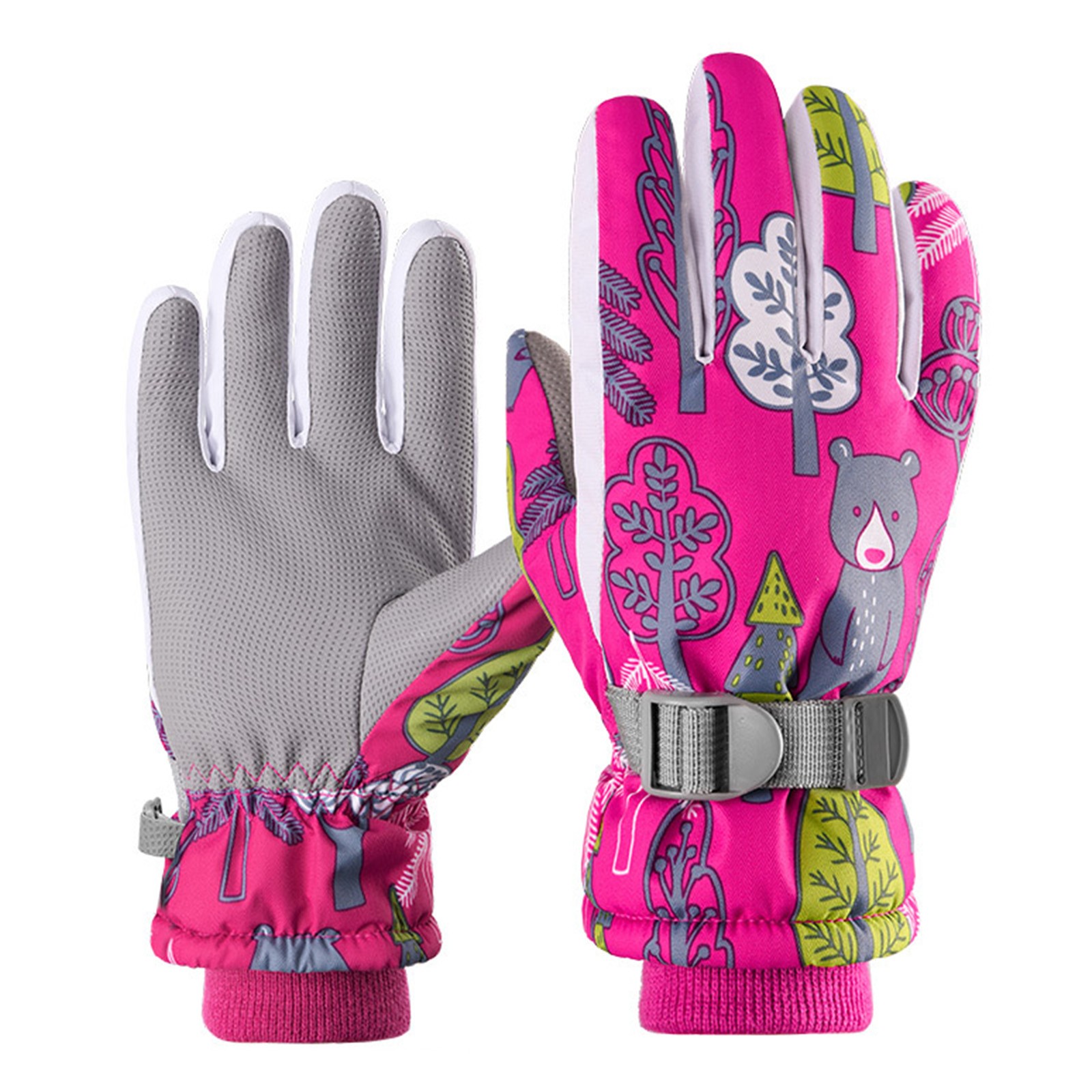 Ski Gloves Waterproof Winter Children's Ski Gloves Custom Children Ski