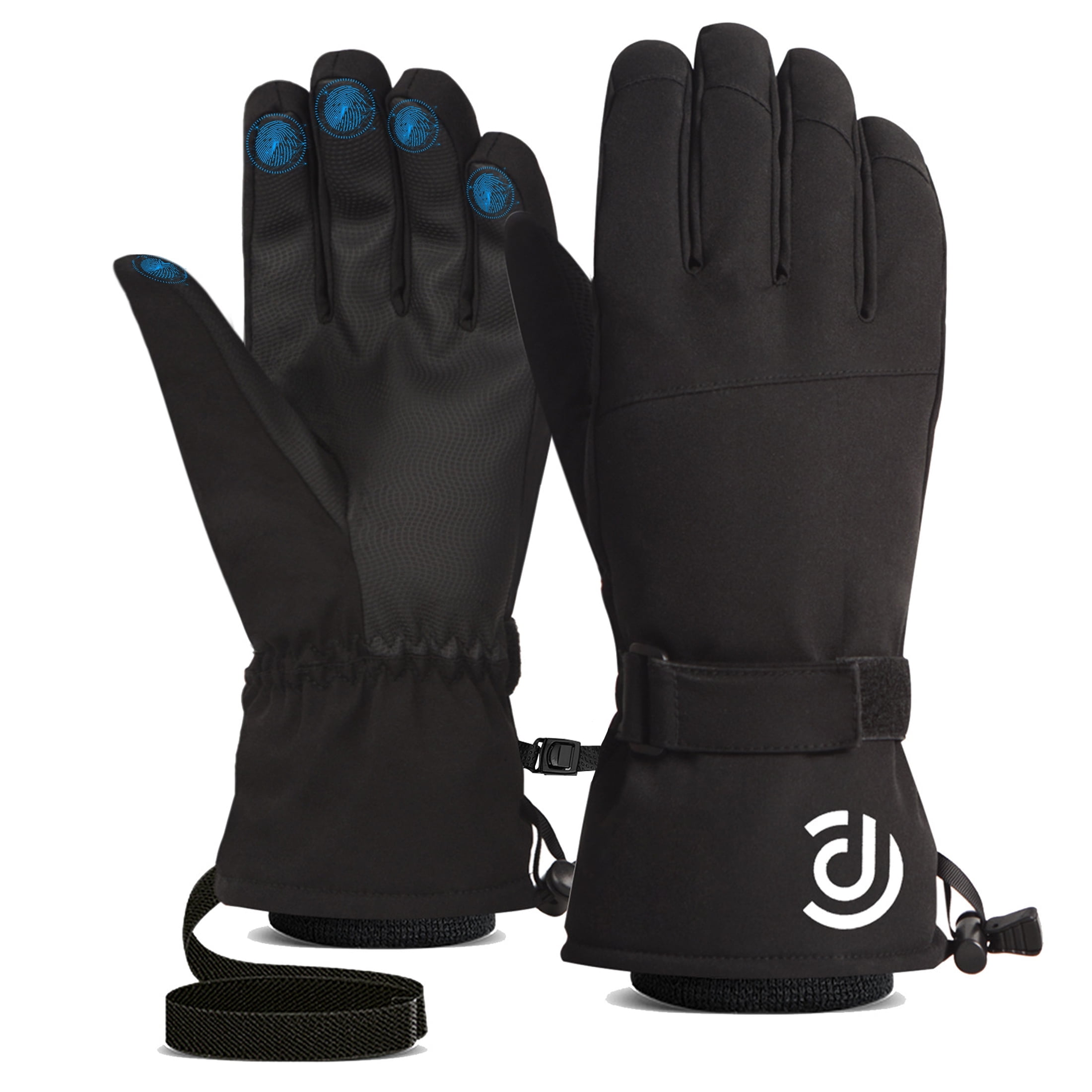 Ski Gloves, Waterproof Winter Gloves for Men Women, Touchscreen ...