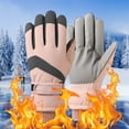 thumbnail image 1 of Ski Gloves, Winter Gloves, Waterproof Windproof Fleece Cycling Gloves, Non-Slip Warm Outdoor Sports Gloves for Men and Women, 1 of 5