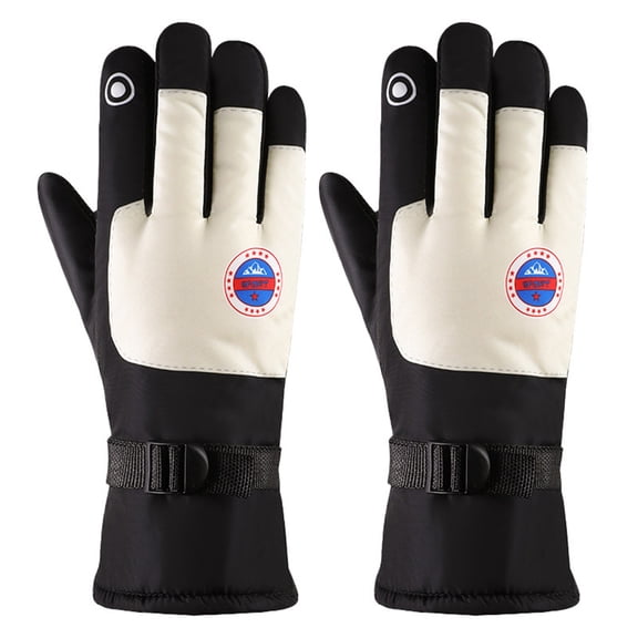 Ski Gloves - Winter Gloves Waterproof Windproof Snowboard Gloves for Cold Weather, Snow Gloves for Men/Women