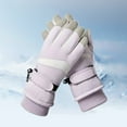 thumbnail image 1 of Ski Gloves, Winter Gloves for Women, Windproof Touchscreen Thermal Gloves, Thickened Fleece Gloves for Skiing Cycling, Outdoor Sports, Warm & Dry, Gifts Baberdicy, Ideal for Men And Women, 1 of 3