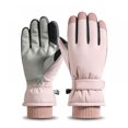 thumbnail image 1 of Ski Gloves,Winter Snowboard Snow Warm Touchscreen Cold Weather Women Gloves Wrist Leashes, 1 of 6