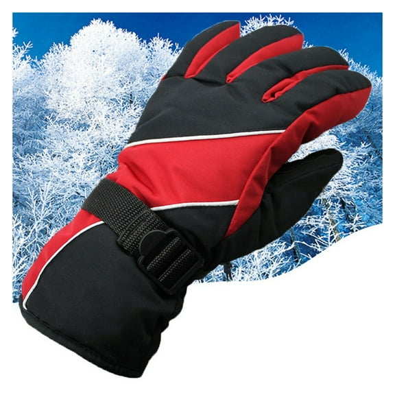 Ski Gloves Winter Warm Outdoor Sport Snowboard Snowmobile Cycling Skiing Gloves ,Flexible and Comfortable