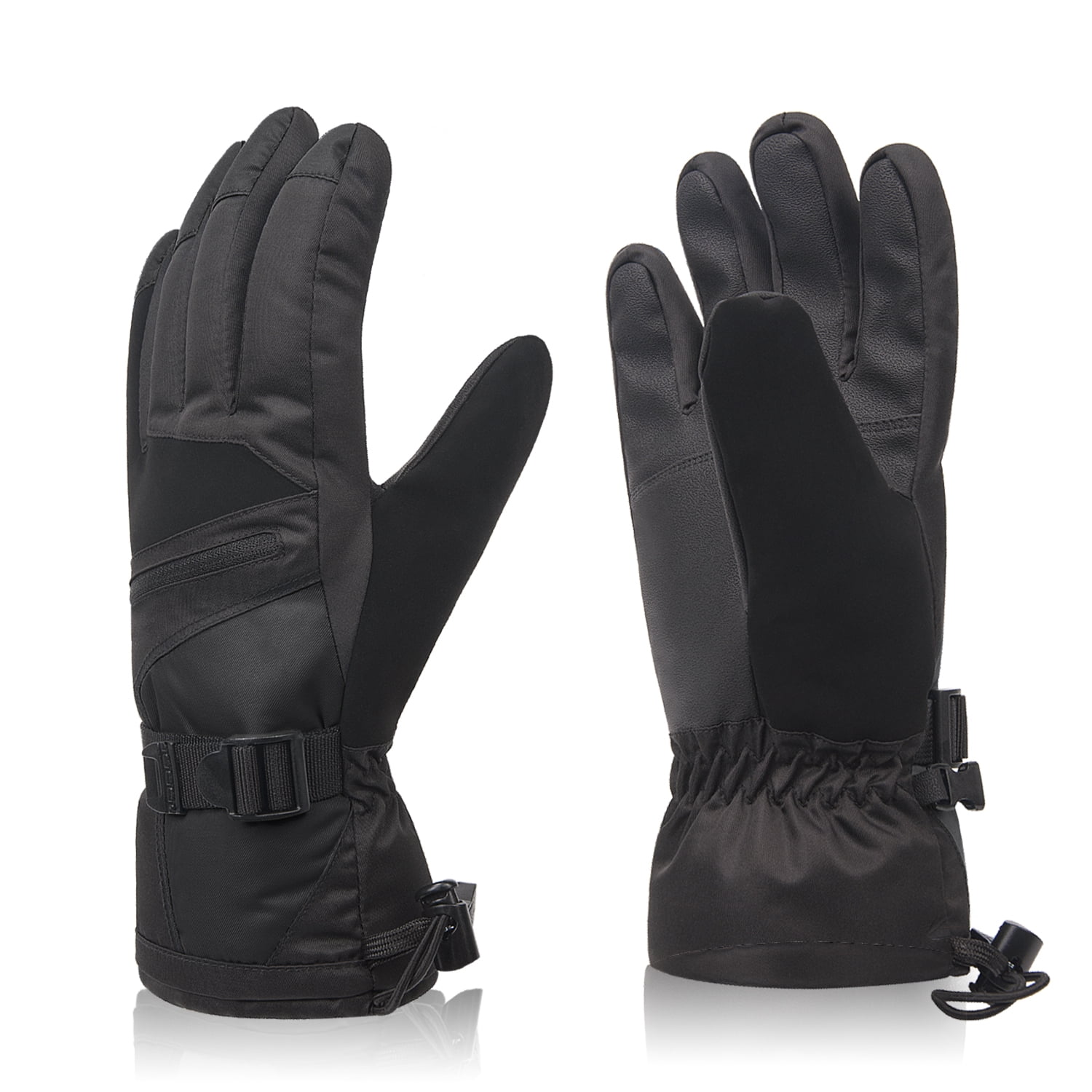 Meijer Winter Gloves Black Leather Gloves Mason (Goatskin) Black