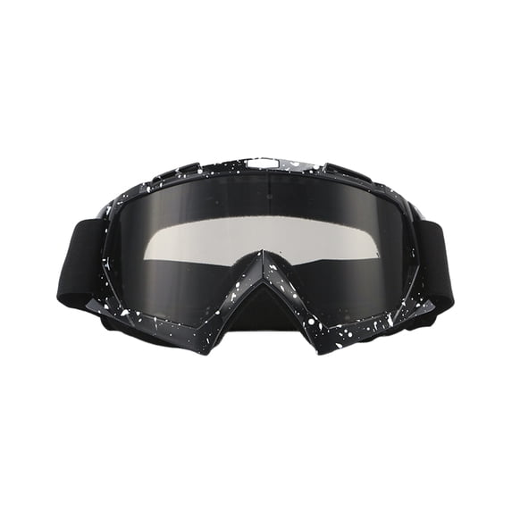 Ski Goggles Motor Cycling Sunglasses with Anti-slip Adjustable Band Sunshade Windproof Dust-proof Block UV Light Clear View Sunglasses for Skiing Off-Road Racing